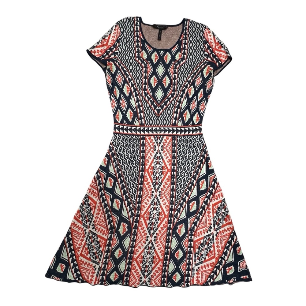 Vintage BCBGMaxAzria Kayla Fair Isle Dress - Picture 7 of 8